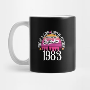 one of a kind limited edition Awesome Since September 1983 40th Birthday Mug